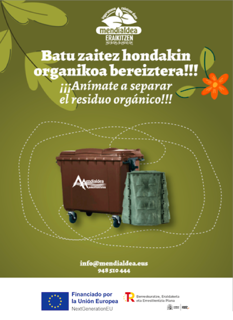 Batu zaitez hondakin organikoa bereiztera!